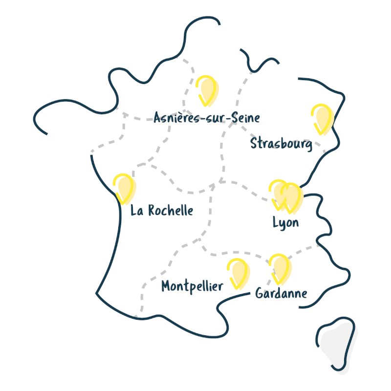 Réciprocité - Récipro-Cité - La carte des Conciergeries Participatives 